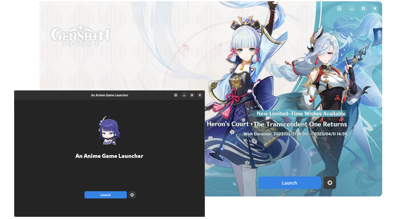 An Anime Game Launcher variant written on Rust, GTK4 and libadwaita, using Anime  Game Core library